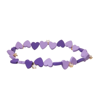 Το πολυστρωματικό Lavender Sparkly λουλούδι διακοσμεί τις διευθετήσιμες εύνοιες κόμματος δώρων γενεθλίων με χάντρες